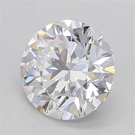 IGI Certified 1 CT Round CVD Diamond - D Color, VS1 Clarity, Excellent ...
