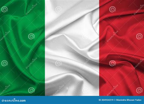 Flag of Italy, Italy Flag, National Symbol of Italy Country. Fabric ...