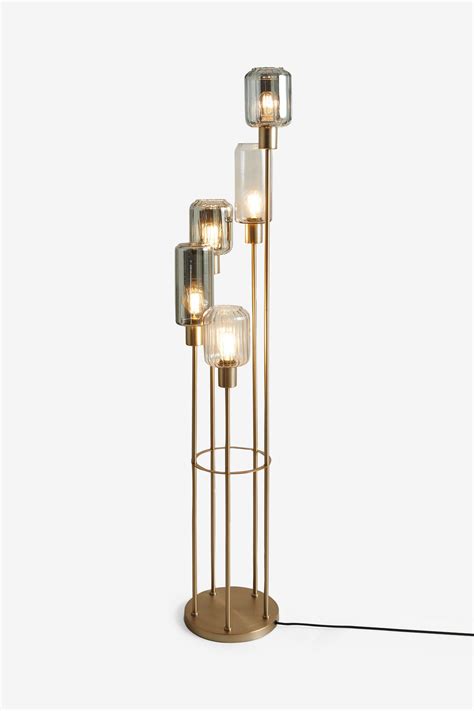 Buy Smoke Grey Jensen 5 Light Floor Lamp from the Next UK online shop