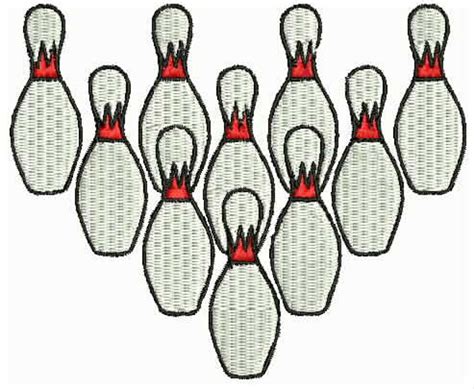 Image result for Bowling Patterns for Machine Embroidery