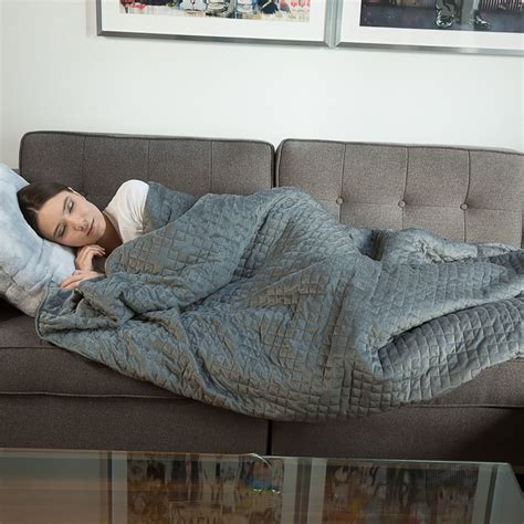 Solace Weighted Blanket + Duvet Cover // Queen // 20 lb - Solace ...