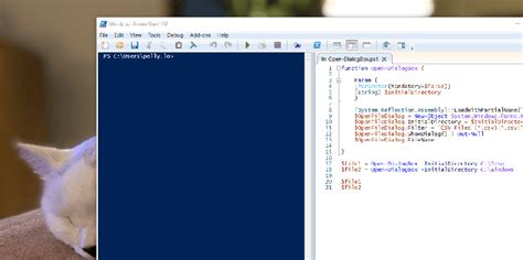 Image result for PowerShell Script Dialog Box