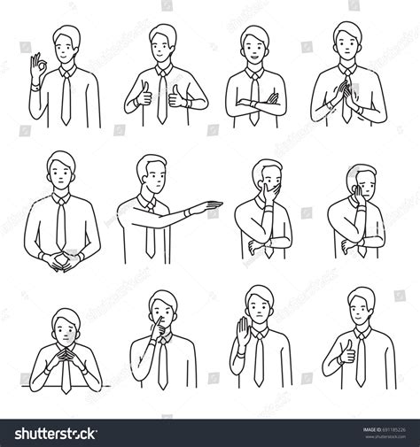 Body Language Drawing 的图像结果