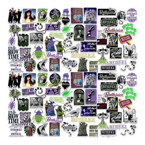 Beetlejuice Stickers Variety Pack