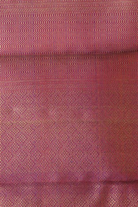 Contrast Zari Border In Brocade Navy Blue Kanchipuram Silk Saree ...