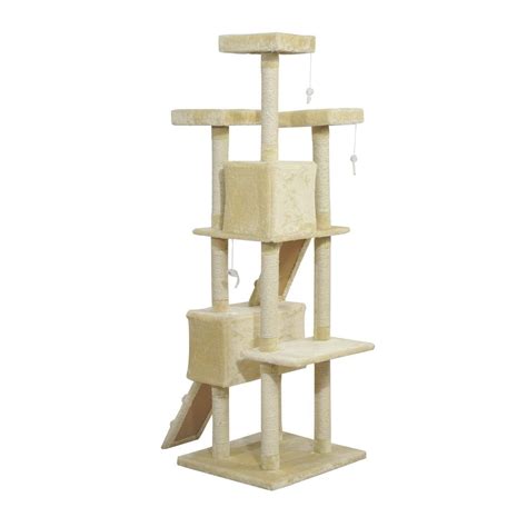 Pets Empire Cat Tree With Multi-Level & Condo Scratching Post – ShakeHands