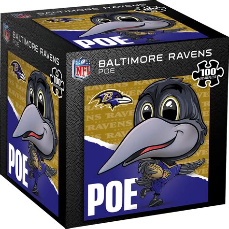 Baltimore Ravens NFL Mascot - Scratch and Dent - 100 Piece Jigsaw ...