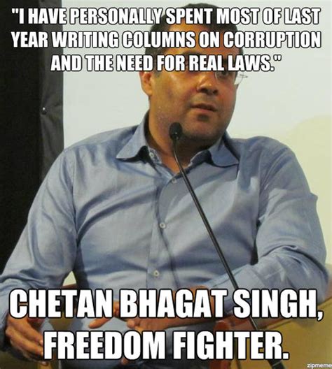 10 funniest memes of Chetan Bhagat