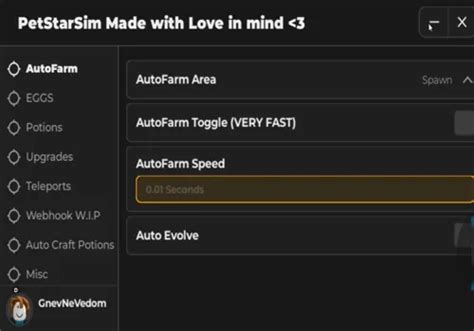 Project Star GUI AutoFarm 的图像结果