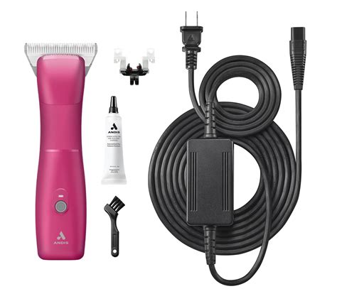 Andis eMERGE Clipper Pink w/30W Blade | Groomer's Choice