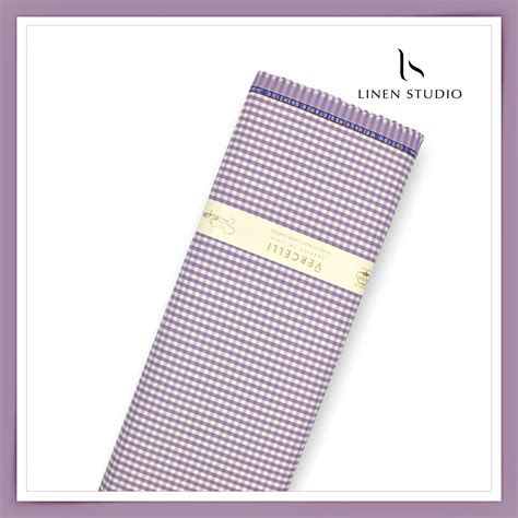 2/100's Wrinkle Resistant Supima Cotton Shirting by Vercelli - Lavende ...