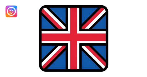 Union Jack (Great Britain flag) with accurate colors and proportions ...