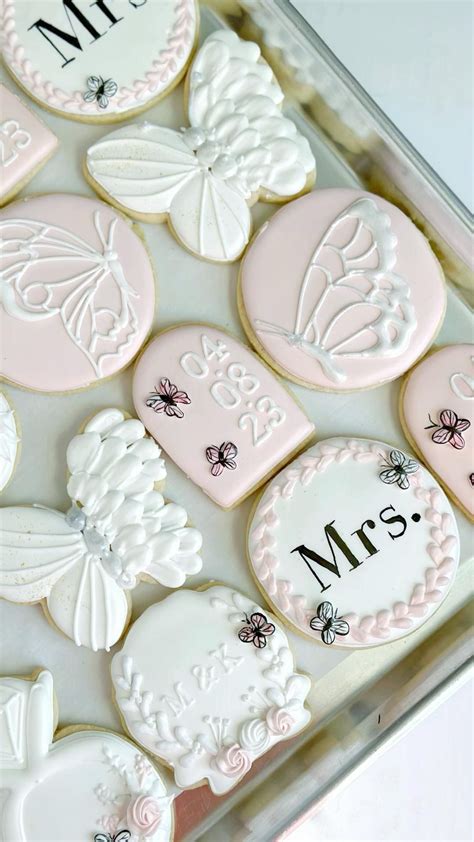 Bridal shower cookies – Artofit