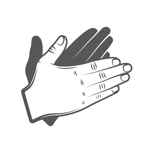 Page 2 | Clapping hands schematic Vectors - Download Free High-Quality ...