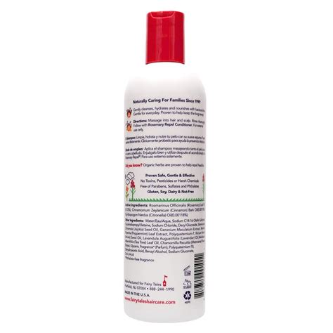 Fairy Tales Rosemary Repel Lice Shampoo 12 Fl. Oz - Daily Kids Shampoo ...