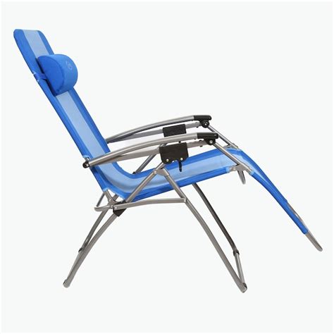 Kamp-Rite Outdoor Folding Reclining Zero Gravity Chair w/ Headrest ...