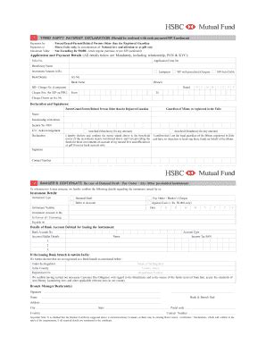 Fillable Online Downloaded here - HSBC Global Asset Management Fax ...