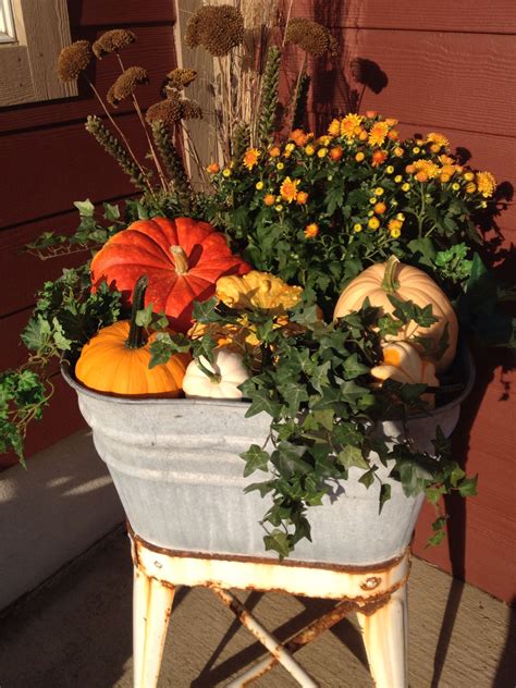 Fall Outdoor Planters Ideas at Aiden Barrett blog