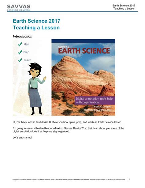 Image result for Earth Science Lesson