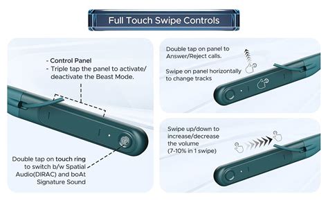 boAt Rockerz 255 Touch Neckband with Full Touch Controls