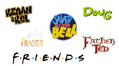 90s Tv Show Logos