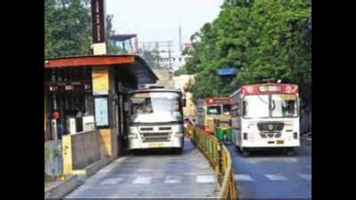 BRT traffic stagnant despite bigger network, fleet | Ahmedabad News ...