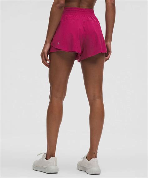 Lululemon Shake It Out High-Rise Running Short 2.5" - Magenta Smoke ...