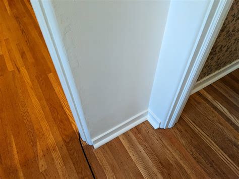 trim - Doorways without molding: intentional design or molding removed ...