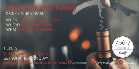 VARIETAL OF THE MONTH: Pinot Noir, 701 A Main St Louisville, CO 80027 ...