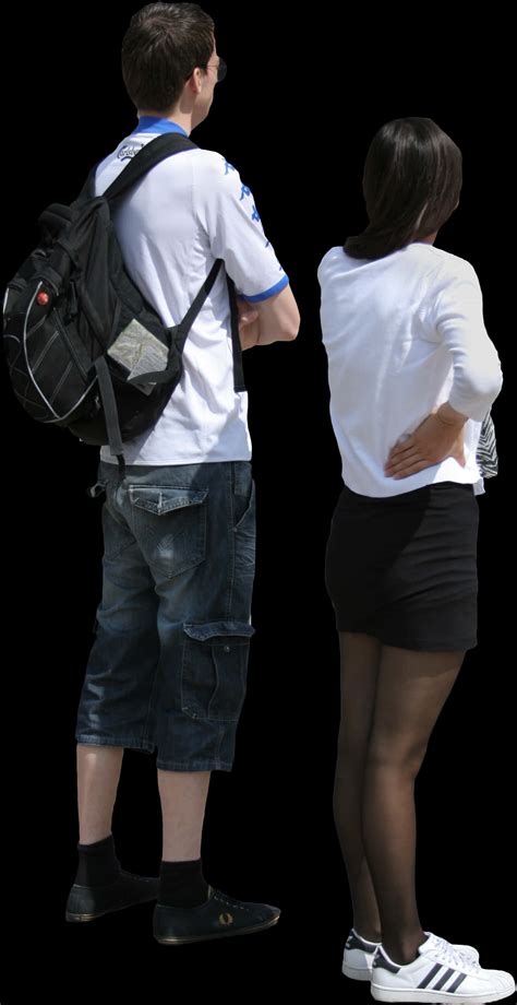 People Standing Back 的图像结果