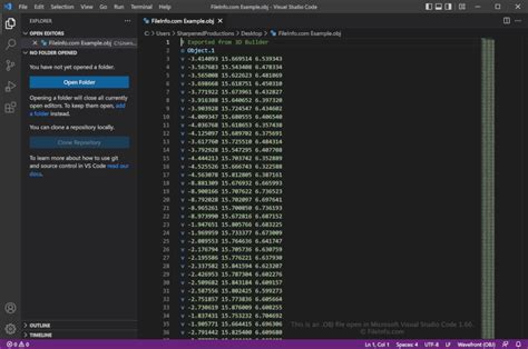 Image result for OBJ File Example