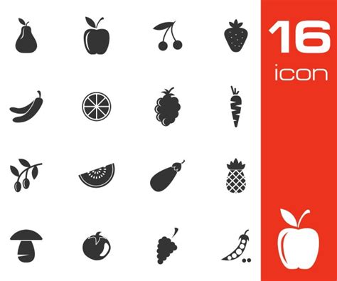 Vegetables and fruits drawing Royalty Free Vector Image