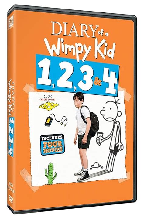 Diary of a Wimpy Kid - 4 Movies Collection: Diary of a Wimpy Kid 1 ...