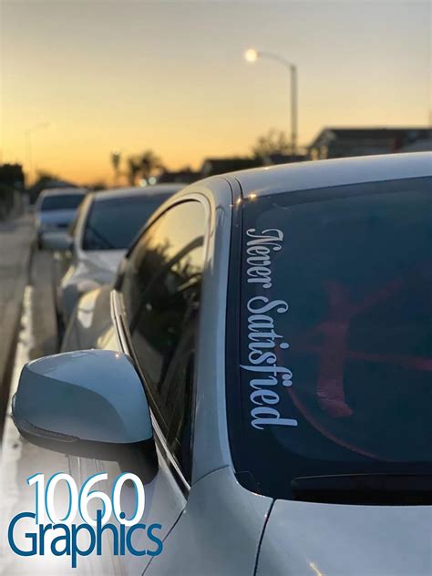 Buy 1060 Graphics 3 high Custom Vinyl Lettering / Design Your Own Decal ...