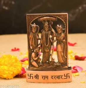 DARIDRA BHANJAN Ram Darbar Marble Statue Murti Lord Ram Darbar idol ...