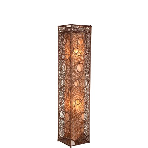 Rattan Wicker Floor Lamp - Foter