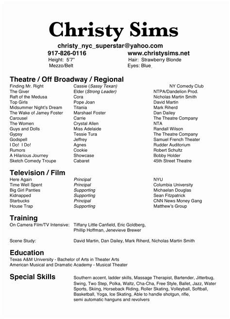 What Are The Special Skills In Resume - RESDUTOK