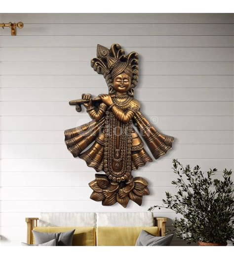 Buy 3X2 Feet Divine Krishna With Bansuri Mural Online