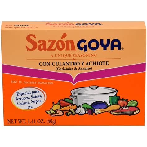 Order Goya Sazón Coriander & Annatto Seasoning | Fast Delivery