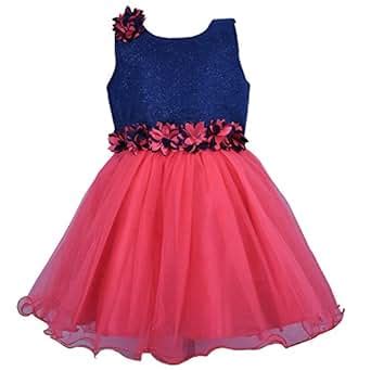 Wish Karo Baby Girl's Net Frock Dress: Amazon.in: Clothing & Accessories