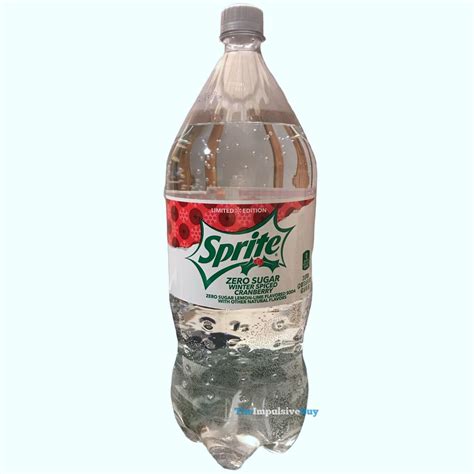 REVIEW: Sprite Zero Sugar Winter Spiced Cranberry The, 49% OFF