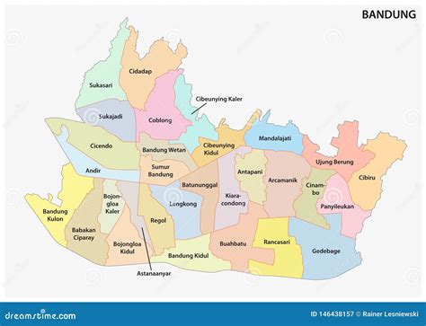 Bandung Indonesia Map