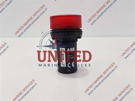 ABB PILOT LIGHT RED LED CL-502R / LOT OF 3 | United Marine Services