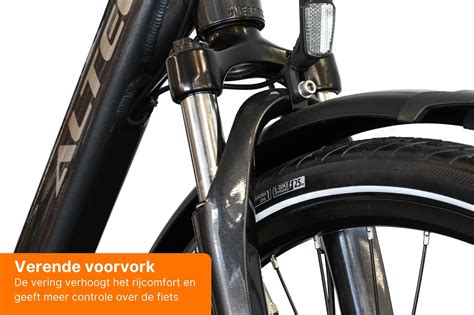 Altec Montana E-Bike Dames Middenmotor Grijs 7 versnellingen