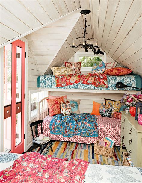 boho bedroom ideas orange