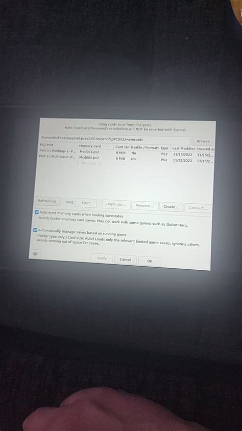 Image result for PCSX2 How to Format Memory Card