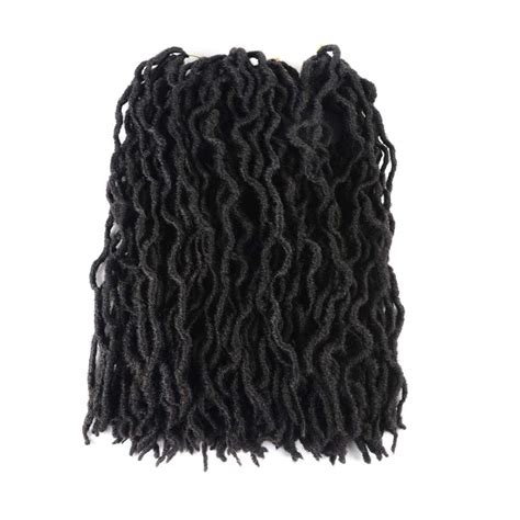 Buy Ding Dian 18 Inch Faux Locs Crochet Hair 3 Packs/Lot Soft Gypsy ...
