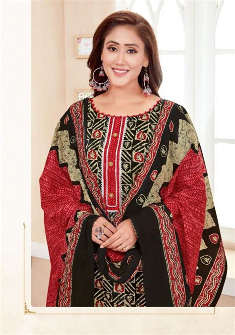 Balaji Batik Art Work vol-1 Cotton Dress Material Collection ...