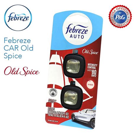 1/5(月) 在庫補充 / 【海外規格 / 正規輸入品】 Febreze (ファブリーズ) CAR Old Spice 車 芳香剤 アメリカ ...