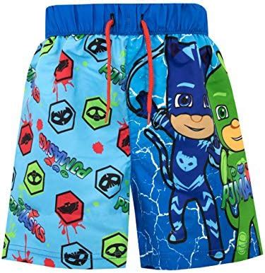 PJ Masks Boys' Catboy Gekko and Owlette Swim Shorts Multicolored Size 5 ...